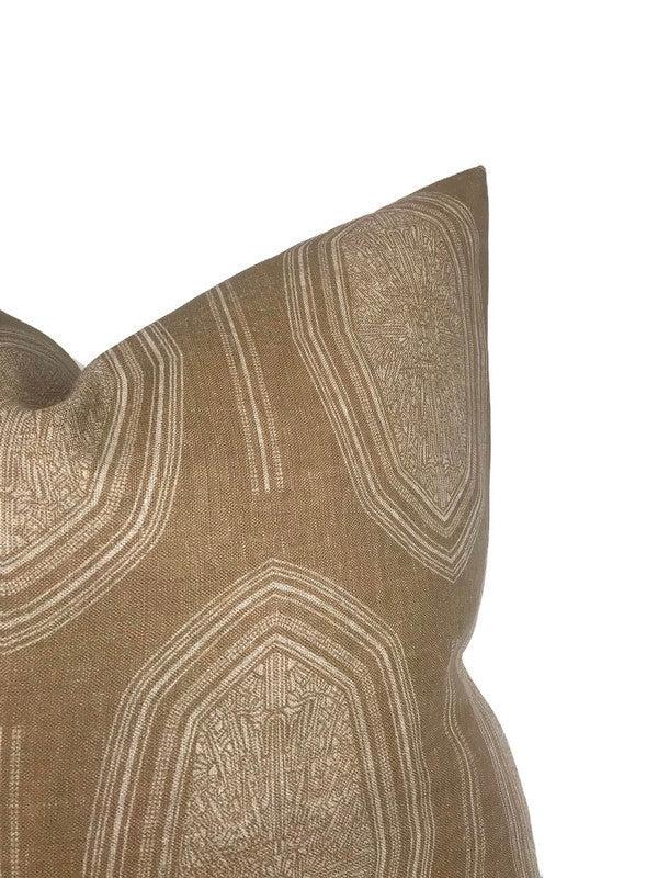 Dekowe Kamba Pillow Cover In Sand