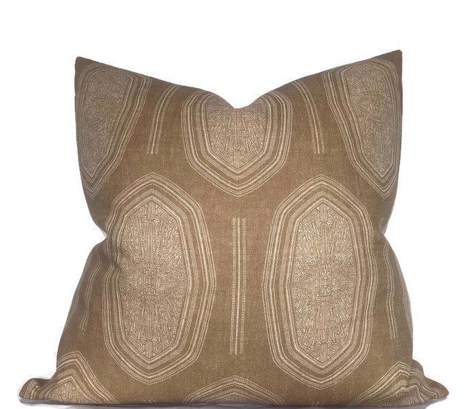 dekowe Kamba Pillow Cover in Sand