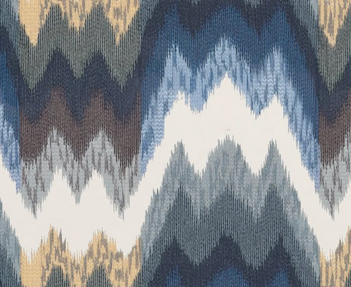 Dekowe Kamut Pillow Cover In Winter Blue