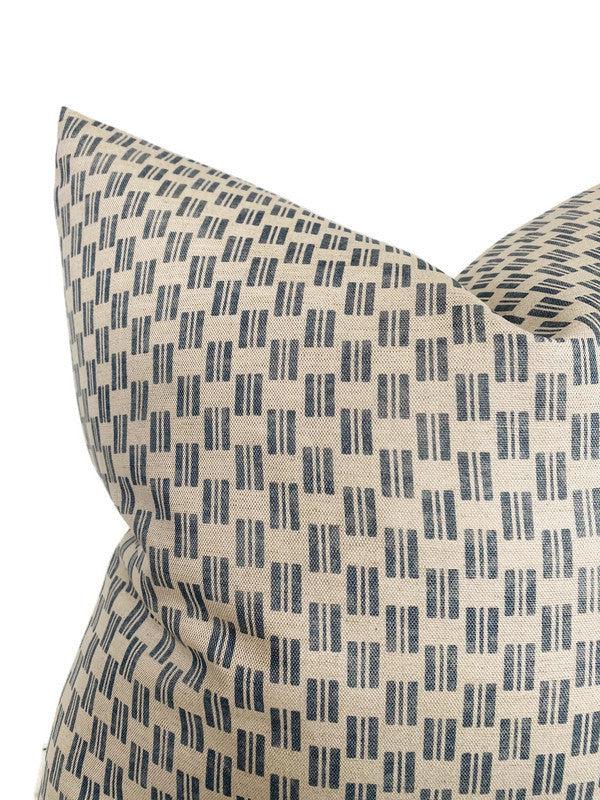 Dekowe Kasai Pillow Cover In Grey Designer Pillows