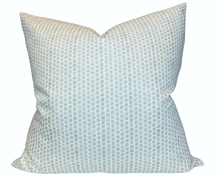 dekowe Kaya Pillow Cover in Leaf Green