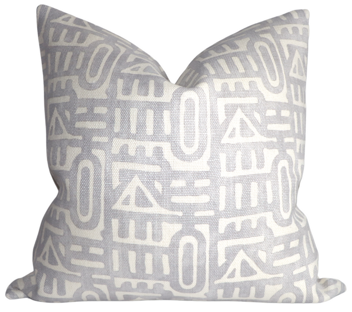 dekowe Keystone Pillow Cover in Fennel Grey