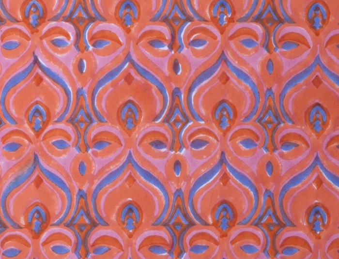 Dekowe Khiva Pillow Cover In Red