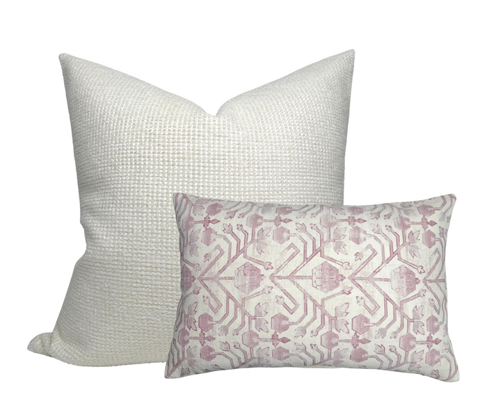 Dekowe KOTY Pillow Cover In Pink