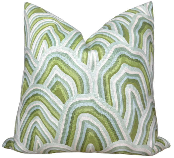 dekowe KUMO Pillow Cover in Seaglass Green