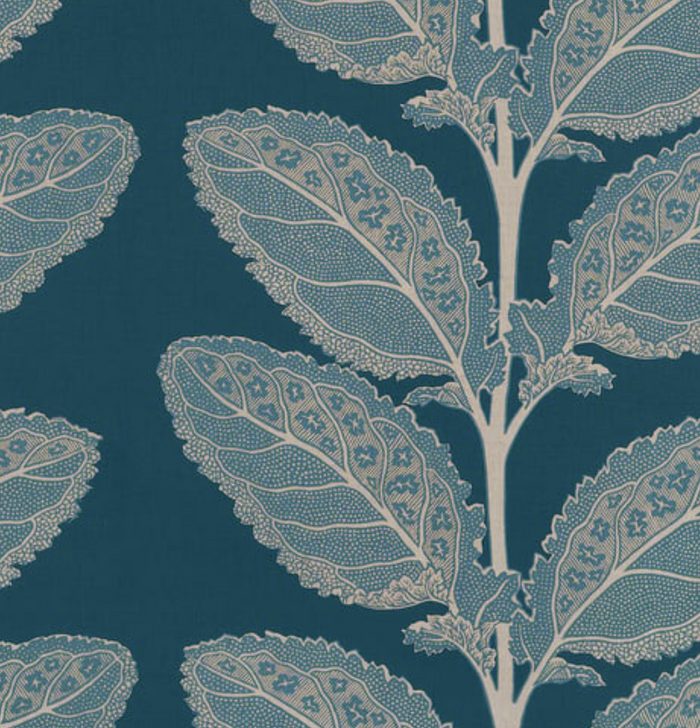 Dekowe Lacinato Pillow Cover In Mineral Blue