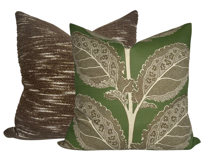 Dekowe Lacinato Pillow Cover In Wild Sage