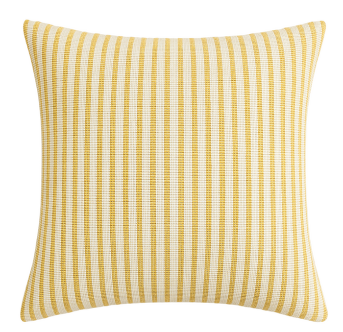 dekowe Laurence Striped Pillow Cover in Amarillo