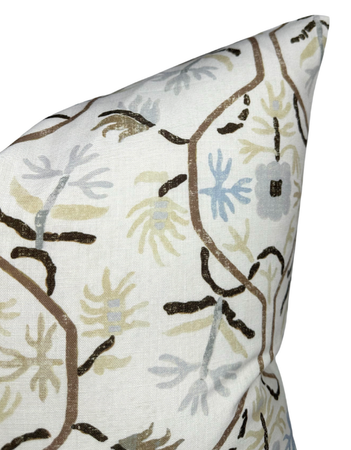 Dekowe Le Jasmin Pillow Cover In Pumice