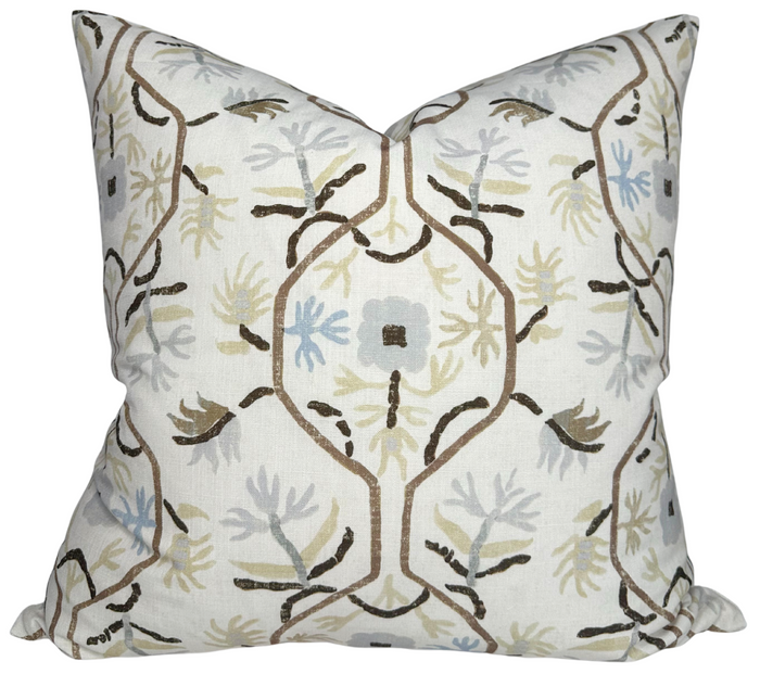 dekowe Le Jasmin Pillow Cover in Pumice