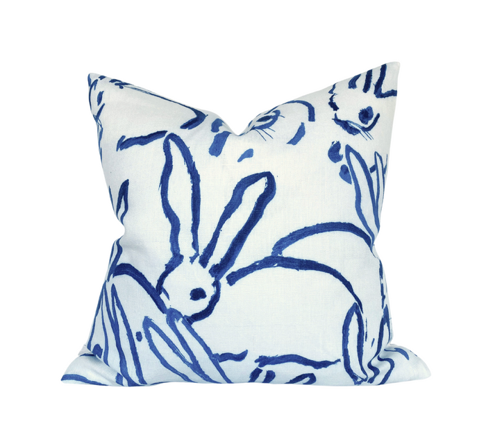 dekowe Lee Jofa Hutch Pillow Cover in Indigo