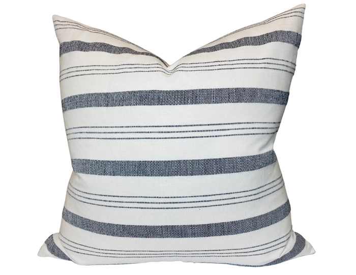 dekowe Lima Stripe Pillow Cover in Natural