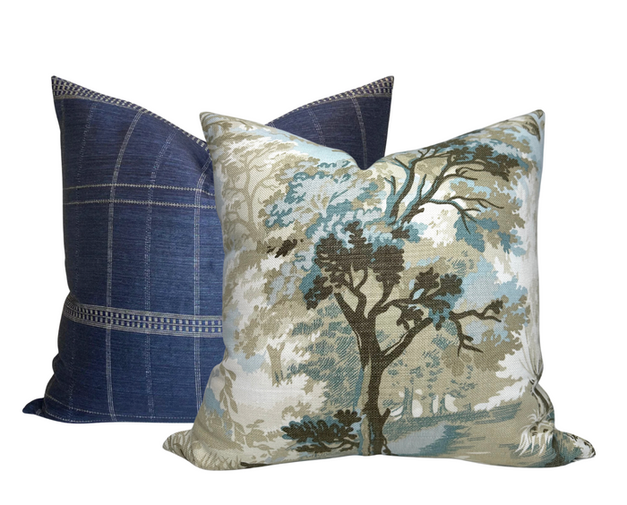 Dekowe Mademoiselle Pillow Cover In Midnight