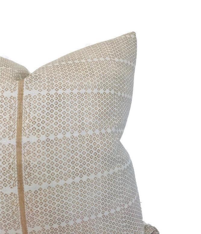 Dekowe Madu Pillow Cover In Sand Brown