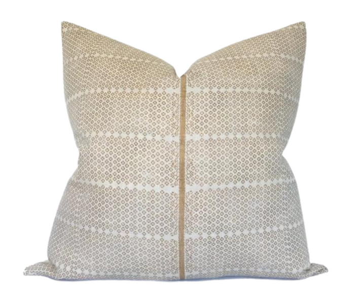 dekowe Madu Pillow Cover in Sand Brown