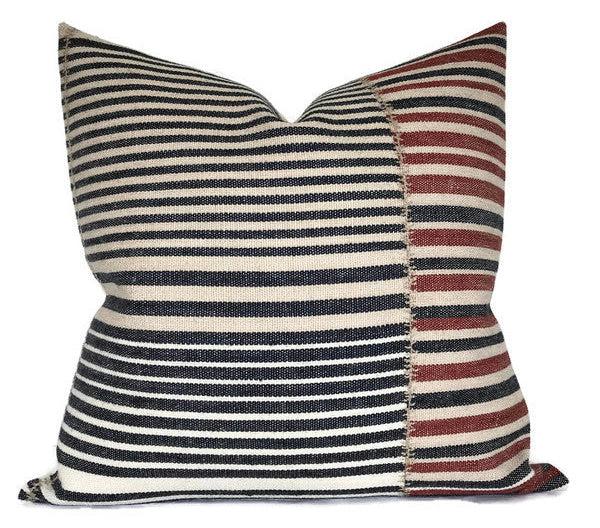 dekowe Mazhar Pillow Cover in Red Designer Pillows