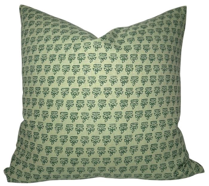 dekowe Mimi Pillow Cover in Green