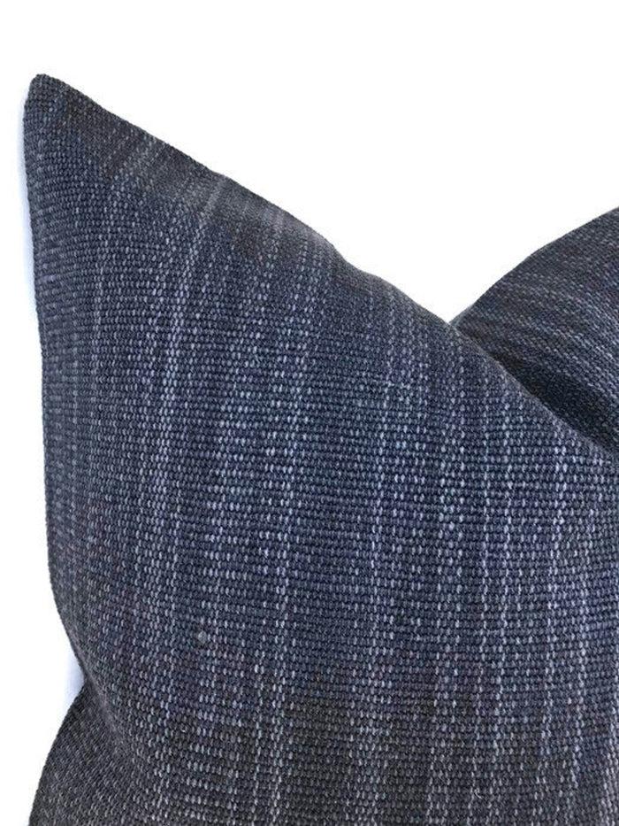 Dekowe Pama Pillow Cover In Blue Designer Pillows