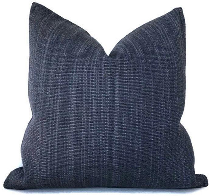 dekowe Pama Pillow Cover in Blue Designer Pillows