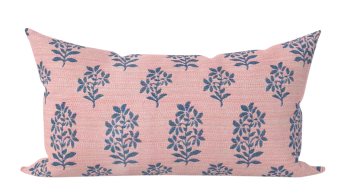 Dekowe Peter Dunham Asha Pillow Cover In Pink