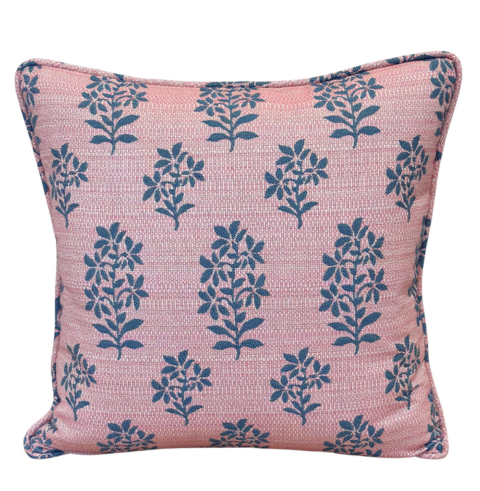 dekowe Peter Dunham Asha Pillow Cover in Pink