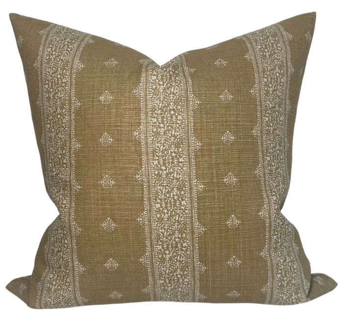 dekowe Peter Dunham Fez Pillow Cover in Bronze