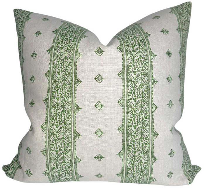 dekowe Peter Dunham Fez Pillow Cover in Green