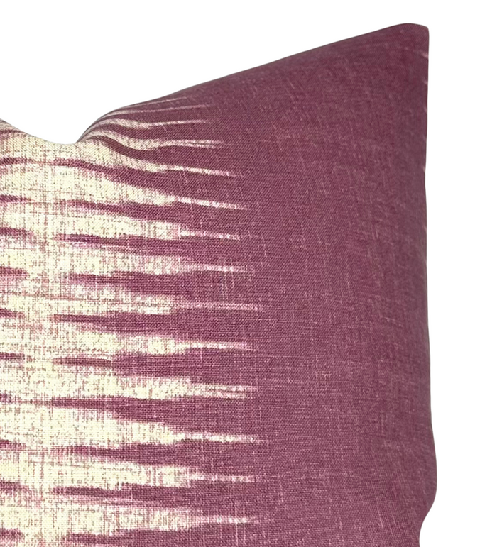 Dekowe Peter Dunham Ikat Pillow Cover In Pasha