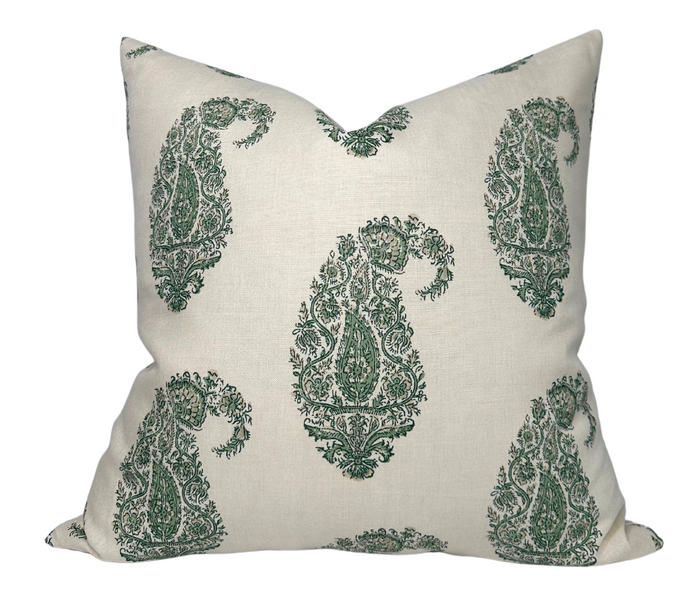 dekowe Peter Dunham Shiraz Pillow Cover in Green