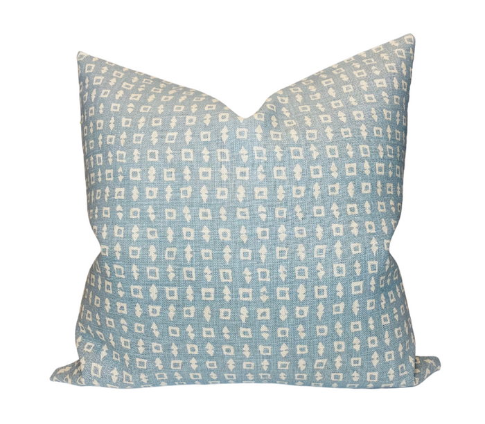 dekowe Peter Dunham Wabi Pillow Cover in Blue