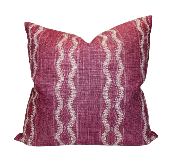 dekowe Peter Dunham Zanzibar Pillow Cover in Pasha