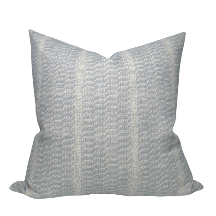 dekowe Pilar Pillow Cover in Bluebell
