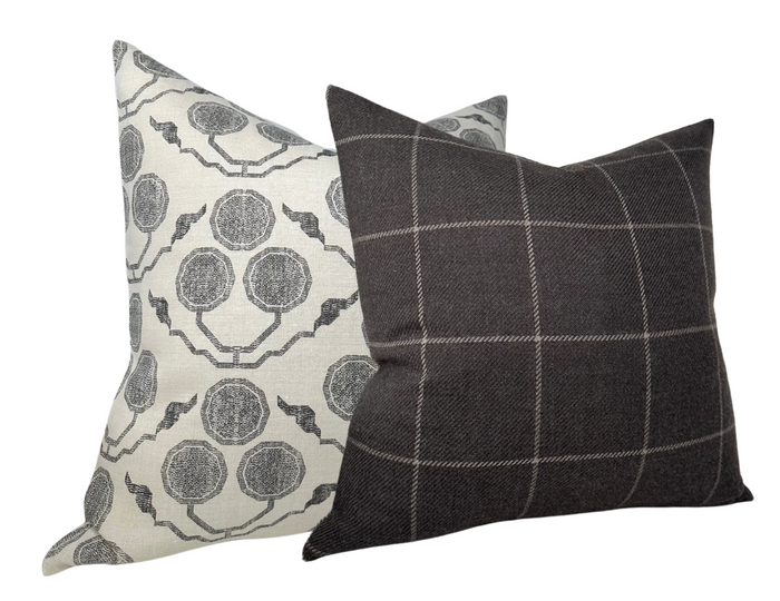 Dekowe Pommia Pillow Cover In Kohl