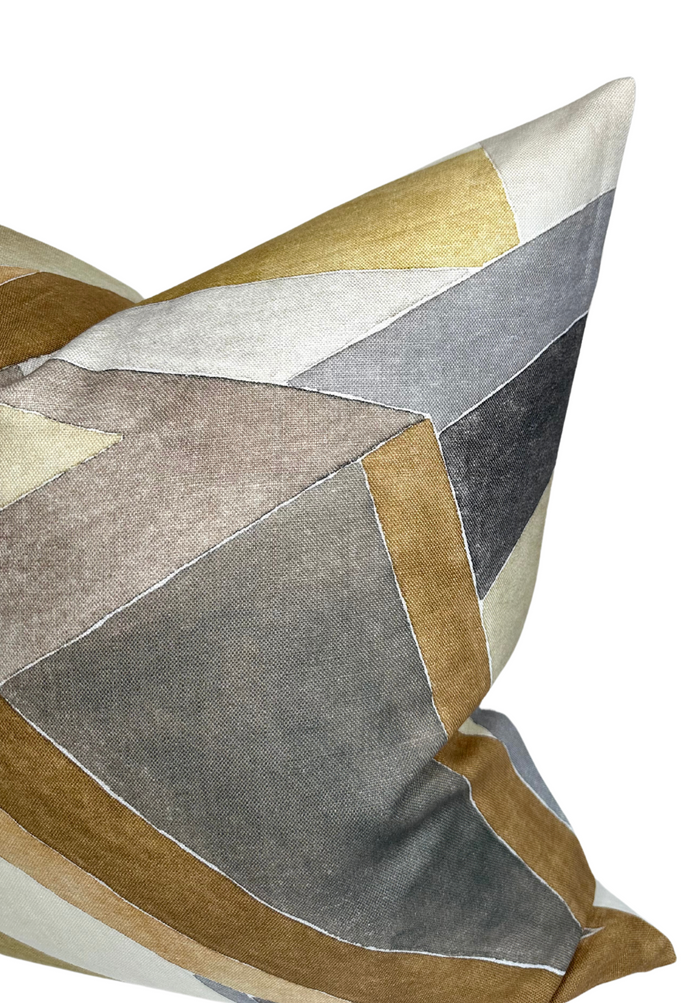 Dekowe Roulade Pillow Cover In Citrine