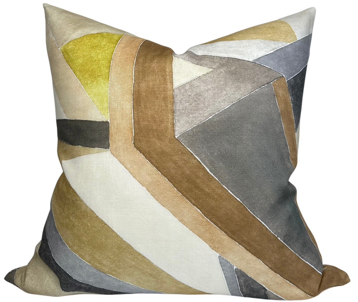 dekowe Roulade Pillow Cover in Citrine