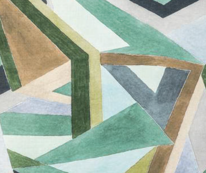 Dekowe Roulade Pillow Cover In Juniper