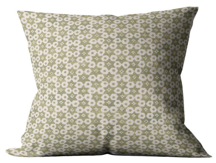 dekowe San Gia Pillow Cover in Green 03