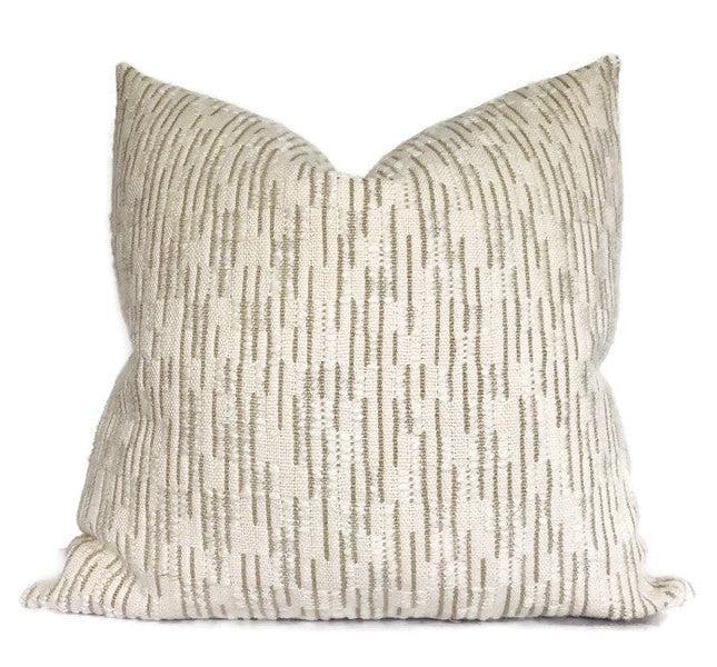 dekowe Saya Pillow Cover in Tan Designer Pillows