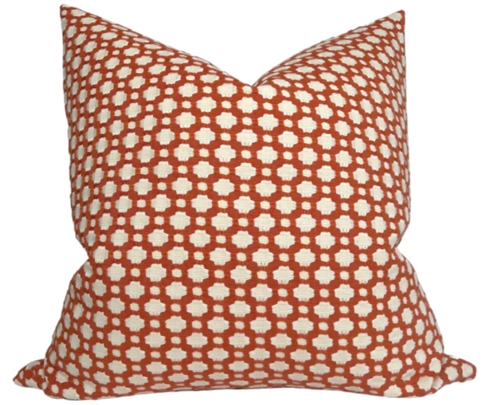 dekowe Schumacher Betwixt Pillow Cover in Spark