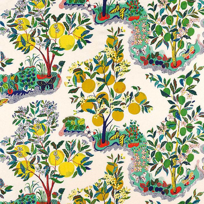 dekowe Schumacher Citrus Garden Wallpaper