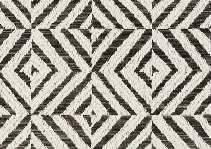 Dekowe Schumacher Jubilee Pillow Cover In Charcoal