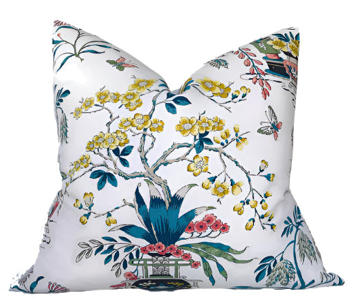 dekowe Schumacher Ming Vase Pillow Cover in Multi
