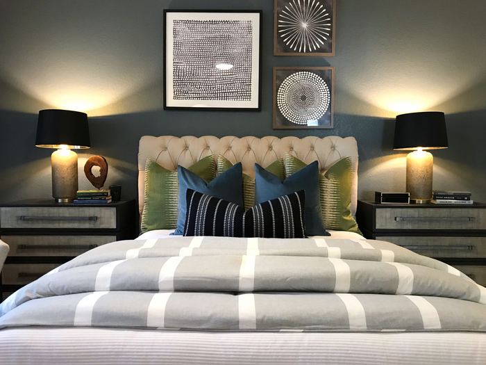 Dekowe Sky Blue Velvet Pillow Cover