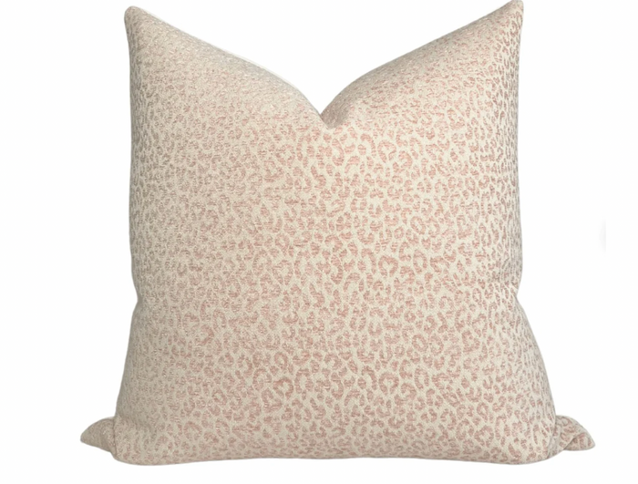 dekowe Spotted Pillow Cover in Blush Pink