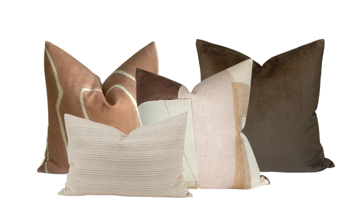 dekowe Teak Pillow Combo