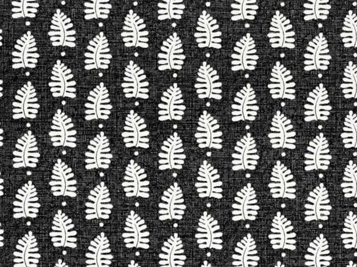 Dekowe Thibaut Ferndale Pillow Cover In Black