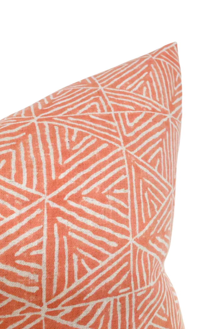 Dekowe Thibaut Mombasa Pillow Cover In Cinnamon