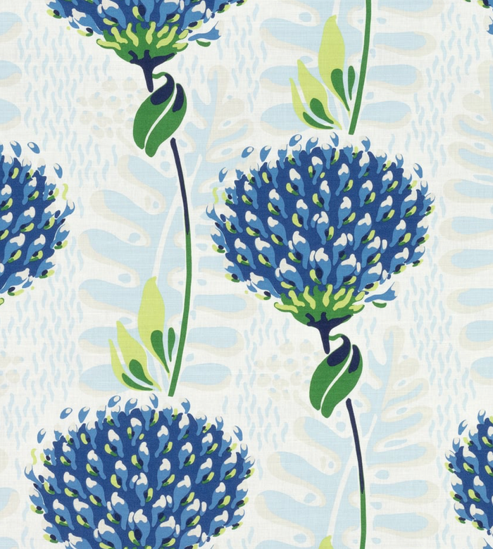 Dekowe Thibaut Tiverton Pillow Cover In Blue