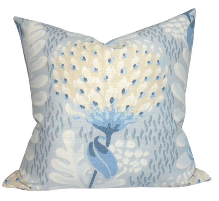dekowe Thibaut Tiverton Pillow Cover in Spa Blue