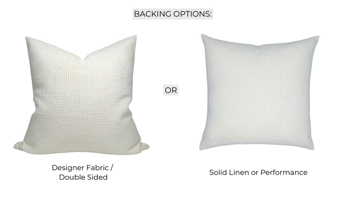 Dekowe Tides Pillow Cover In Seashell